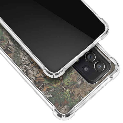NFL Atlanta Falcons Realtree Xtra Green Camo Galaxy A72 5G Clear Case